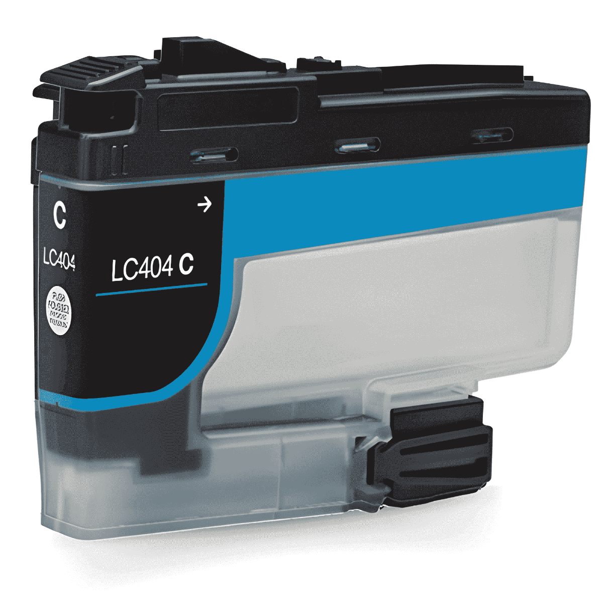 Compatible Brother LC404C Standard Yield Cyan Ink Cartridge